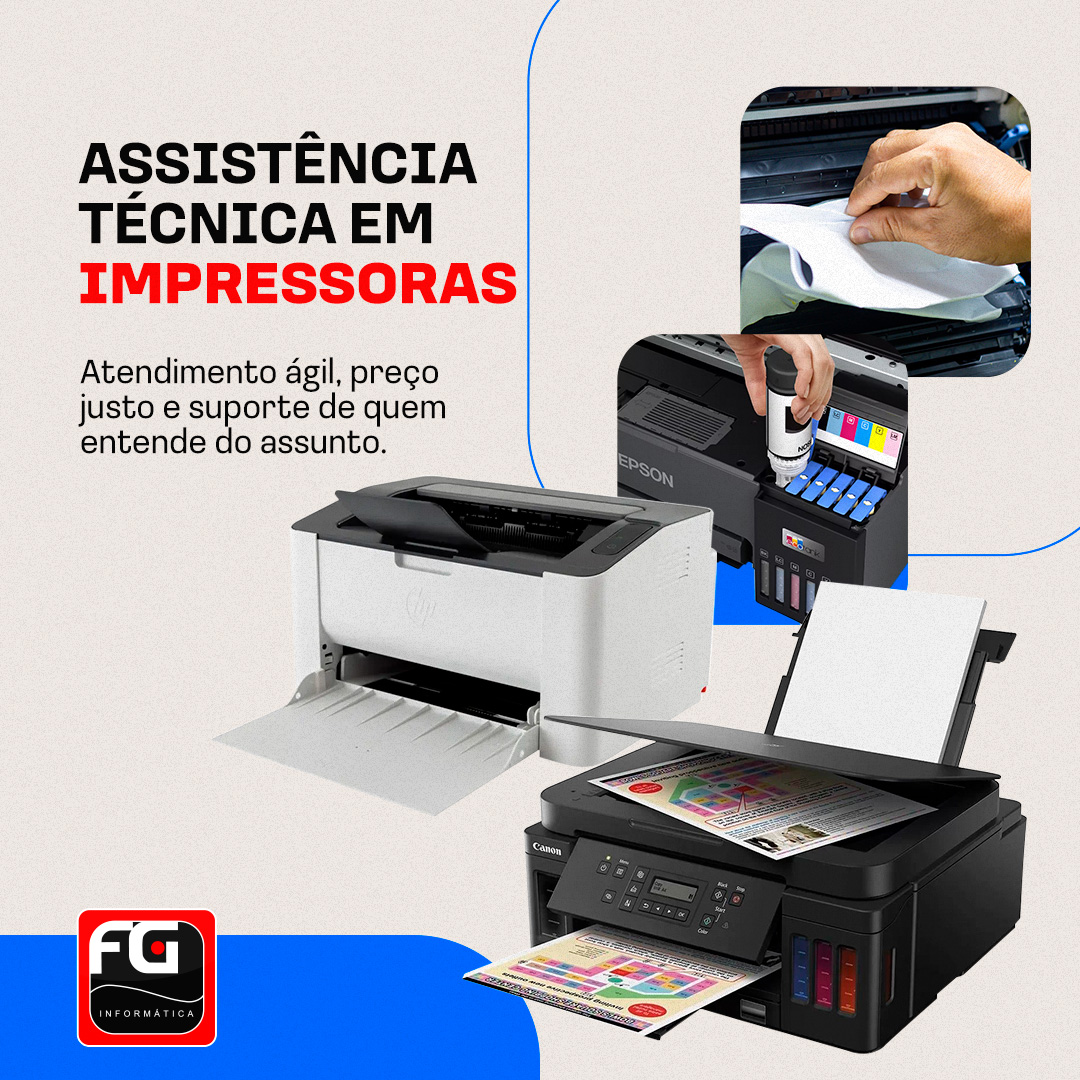 Manutenção de impressoras em Dourados