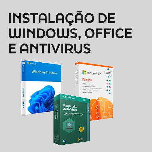 Instalação de Softwares Originais